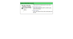 Desktop Screenshot of moodle.wallawalla.edu